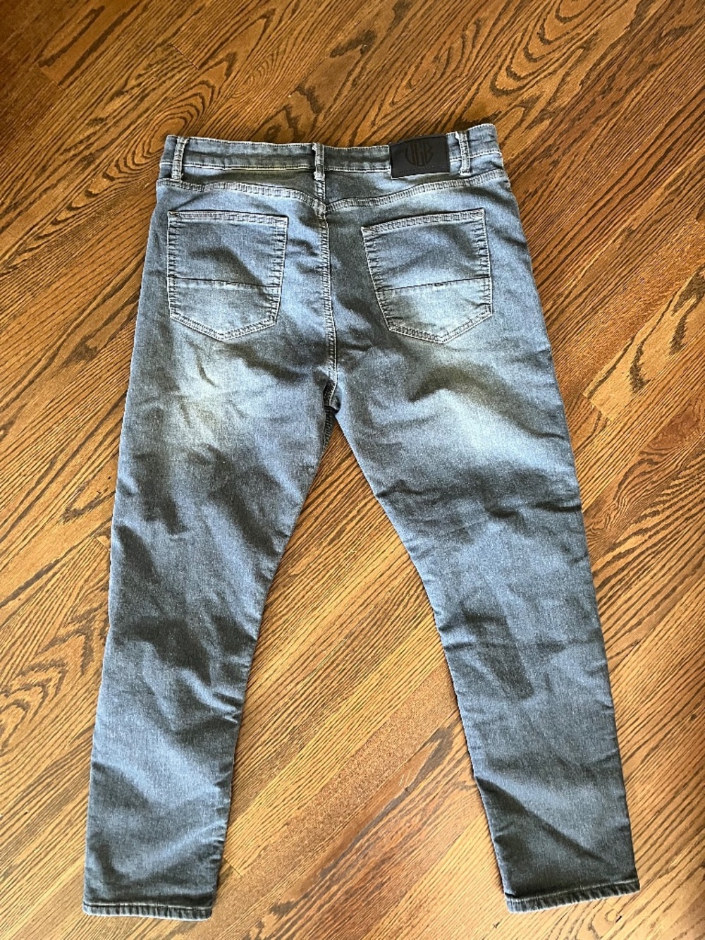 Vintage Genes Black Slim Fit, Men's Jeans